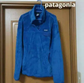 patagonia 플리스 자켓 파랑