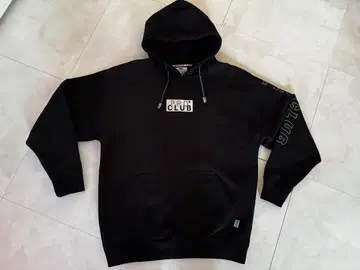 PRO CLUB 박스 로고 후드티 후디 블랙 M