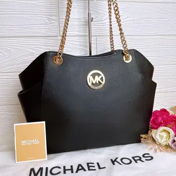 새상품급 MICHAEL KORS 마이클코어스 토트백 블랙 대용량