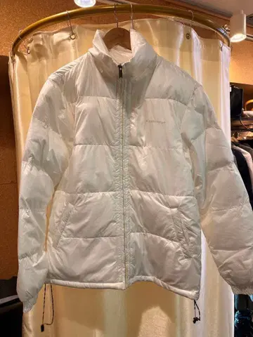 CONVERSE 다운 자켓 화이트 LL