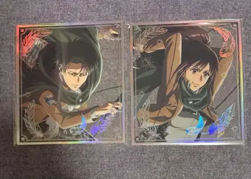 진격의 거인 기억으로의 진격 오로라 클리어 색지 리바이 사샤 namco