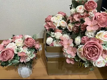 결혼식 게스트 테이블 조화