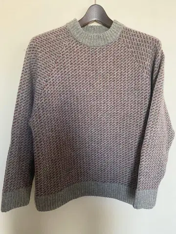 PAR ICI 버즈아이 니트 풀오버 (그레이)