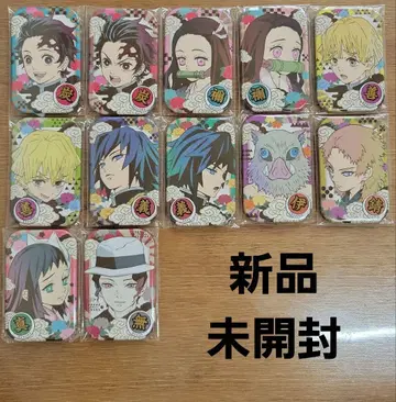 [ 미개봉 새상품 ] 귀멸의 칼날 마루카쿠 캔뱃지 컴플리트 세트