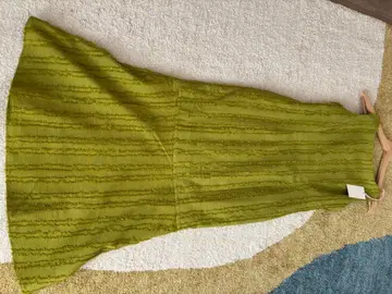 그린 슬리브리스 원피스 S 사이즈