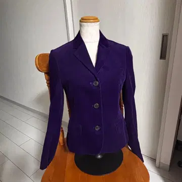 [새상품급] 랄프 로렌 자켓 코듀로이 퍼플 일본제