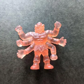 아슈라맨 근육맨 근육맨 지우개 핑크 클리어 초레어 클리어 라메 당시 물건