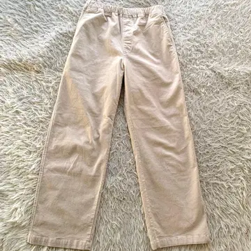 [무인양품] 스트레치 코듀로이 이지 스트레이트 팬츠 M