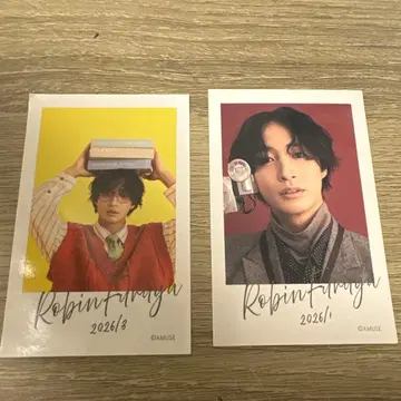 후루야 로빈 폴라로이드풍 스티커 세트