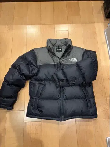 THE NORTH FACE 다운 자켓 XL 블랙/그레이
