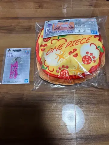제일복권 원피스 미래섬 에그헤드 F상 피자 케이스 포함 담요