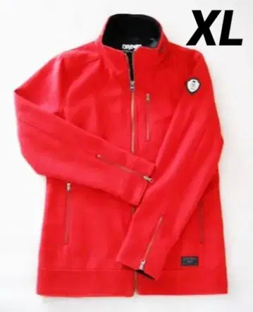 DIVINER 라이더 자켓 아우터 블루종 빨간색 디바이너