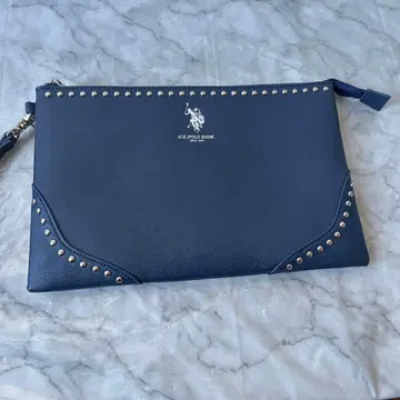 U.S. Polo Assn. 네이비 클러치백
