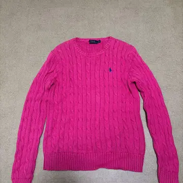 랄프 로렌 니트 핑크 M