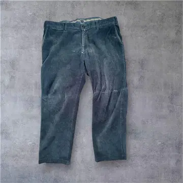 네이비 코듀로이 팬츠