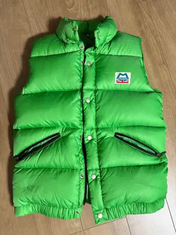 그린 다운 베스트 퀼팅