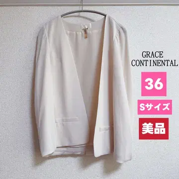 GRACE CONTINENTAL 불규칙 슬리브 자켓 그레이스