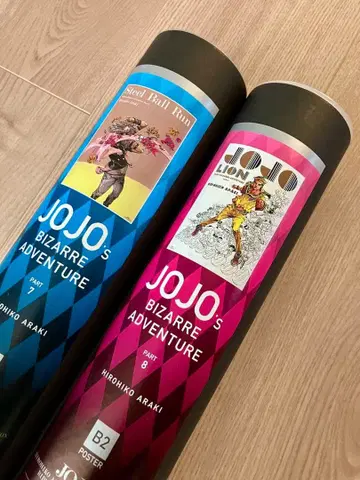 [ 미개봉 새상품 ] 죠죠전 포스터 2세트 (7부 & 8부)