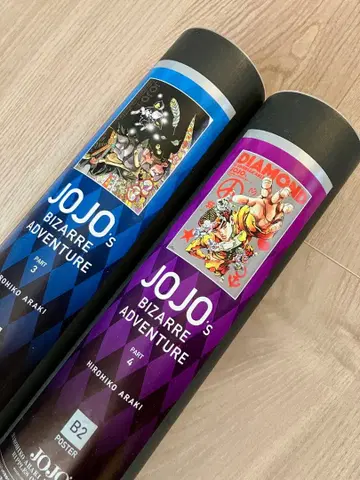 [미개봉 새상품] 죠죠전 포스터 2종 세트 (3부 & 4부)