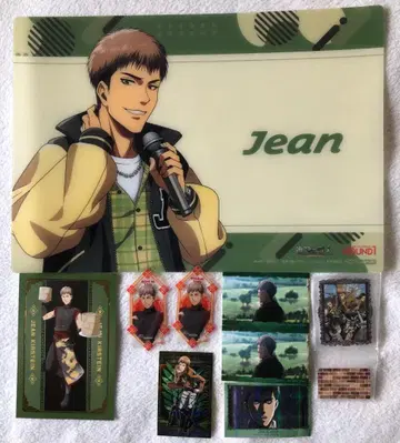 진격의 거인 x 마네키네코 라운드원 콜라보 제일복권 장 세트