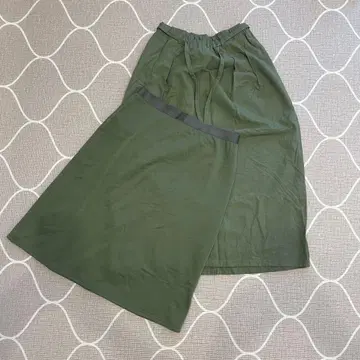 북유럽,  연중 착용 가능한 허리밴딩 스커트 (속기모 페티코트 포함)