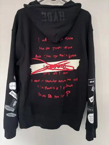 HYDE HYDEINSIDE 후드티 팝업