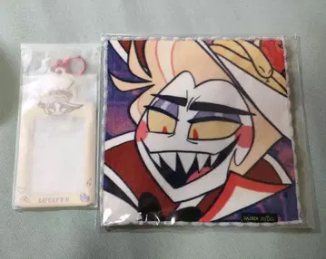 미개봉 새상품 해즈빈 호텔 루시퍼 카드 홀더 핸드 타월 2세트