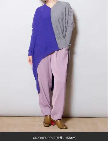 [ osmosis ] 라운드 헴 리브 니트 풀오버