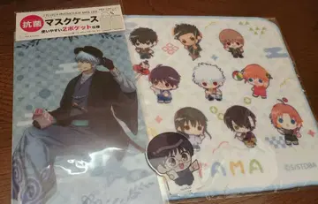 은혼 아크릴 스탠드 마스크 케이스 핸드 타월