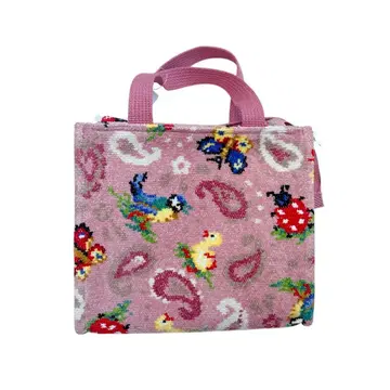 페일러 FEILER 하이디 페이즐리 스퀘어 백 새상품