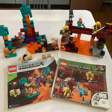 LEGO Minecraft 세트 21168 21154 왜곡된 숲