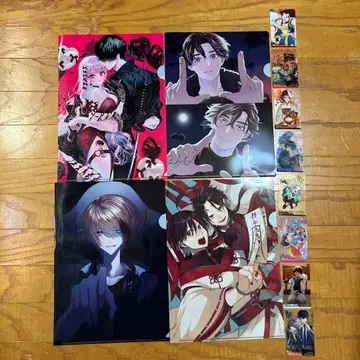 코밋파 클리어 카드 클리어 파일 컴플리트 세트 지박소년 하나코 군