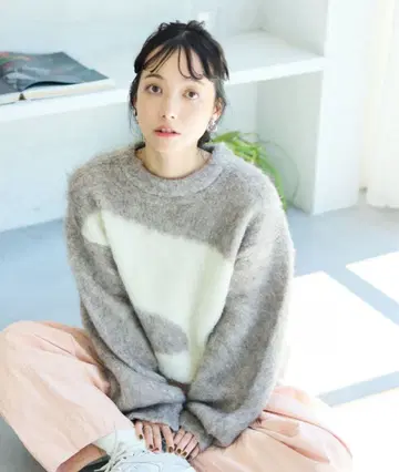 마블 부클레 샤기 풀오버