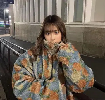 jouetie 리버서블 보아 코트