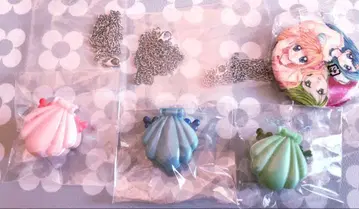 피치피치 피치 가챠가챠 아쿠아피치 펜던트 캔뱃지 세트