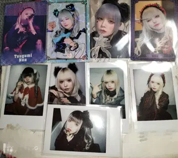 AVAM 츠키미노 아야 런치 폴라로이드 트레이딩 카드 묶음 판매