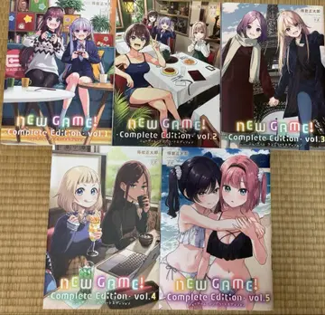 NEW GAME! Complete Edition 1~5권 세트