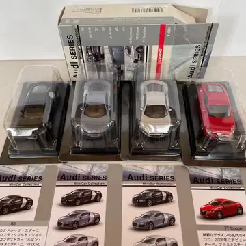 교쇼 1/64 아우디 미니카 시리즈 4대 (R8 TT 쿠페)