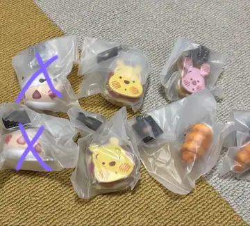 누이빵 디즈니 캐릭터 미니어처 키체인