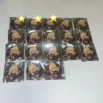 센라 캔뱃지 18개