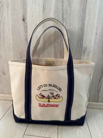 L.L.Bean 엘엘빈 토트백 80주년 네이비 카누