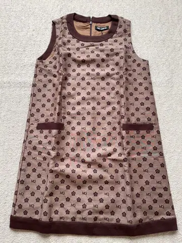 마리콰 원피스 모노그램 브라운 M