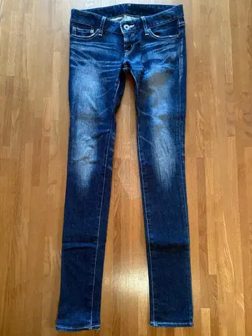 moussy 3 다크 블루 스키니 청바지 25