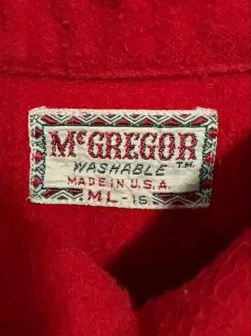 McGregor 샤모어 셔츠 50s
