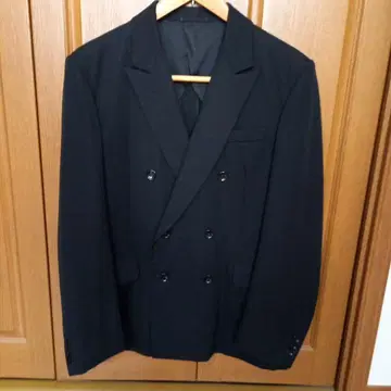 블랙 더블 브레스트 수트 울 100% 예복 관혼상제