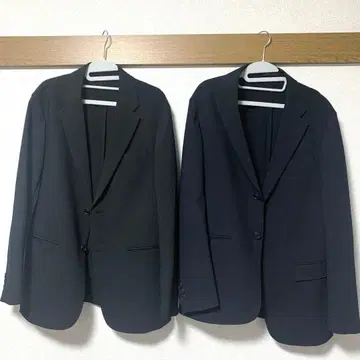 UNIQLO 감동 자켓 블랙 S 사이즈 2 세트