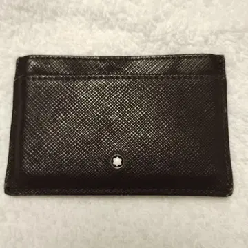 몽블랑 브라운 카드 케이스