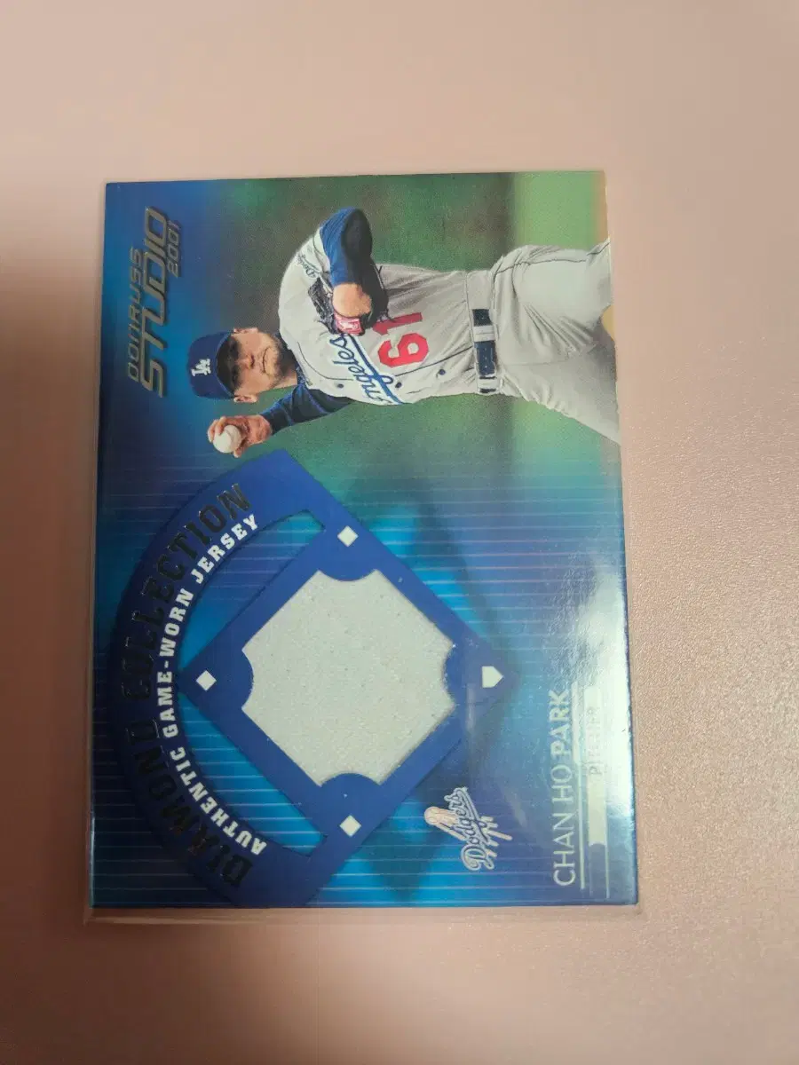 박찬호 2001 Donruss 저지 카드
