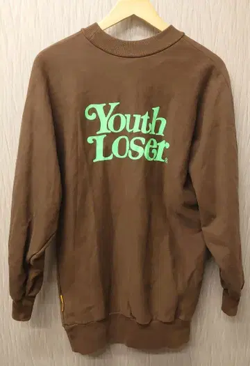 [ 한정판 ] youth loser verdy 콜라보 맨투맨 구제 의류