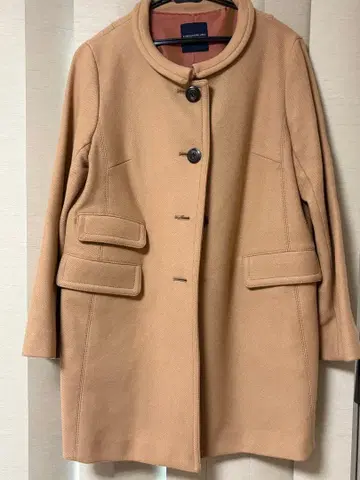 TOMORROWLAND 베이지 롱 코트